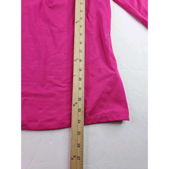 Nike Dri FIT Pullover 1/4 Zip Casual Pink Women's Size Medium - Picture 5 of 6